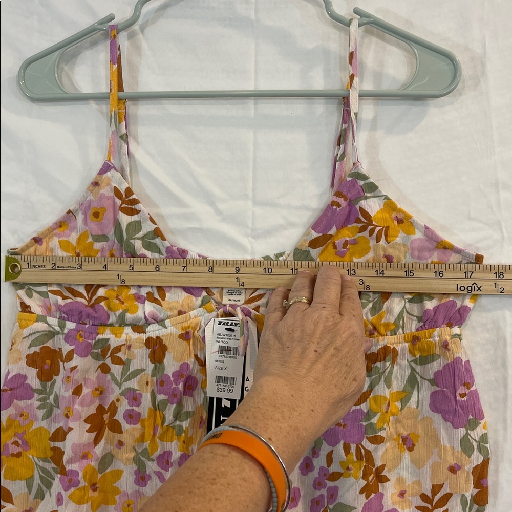 NWT - BILLABONG Happy Day Flyaway Womens Top - Size XL bohemian style tank top. - Picture 9 of 15